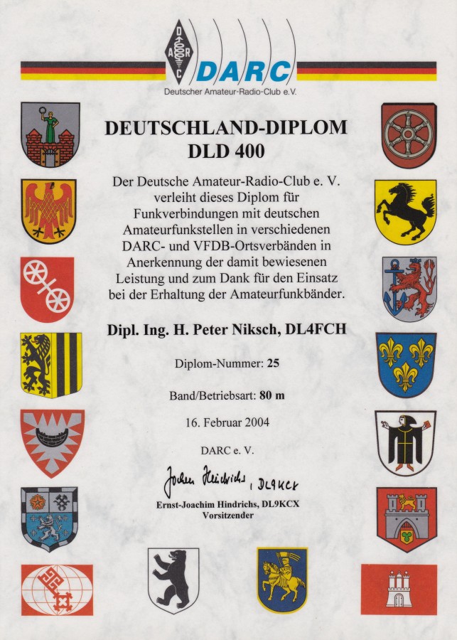 DLD 400 80m