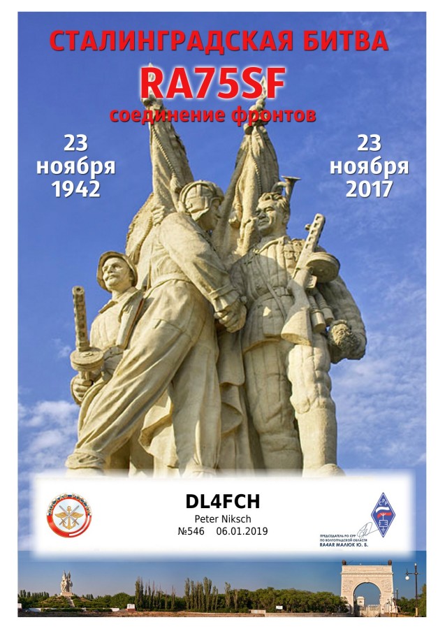 Volgograd Region - Battle of Stalingrad Connecting Fronts 75)