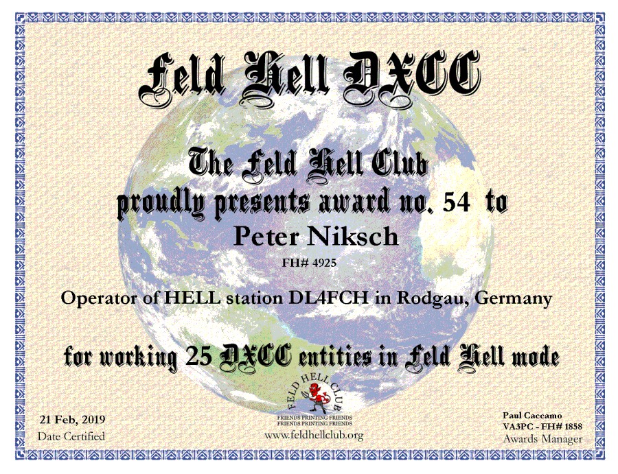 DXCC 25