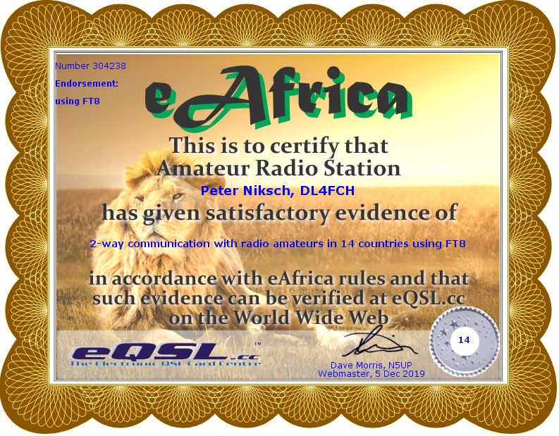 eAfrica FT8