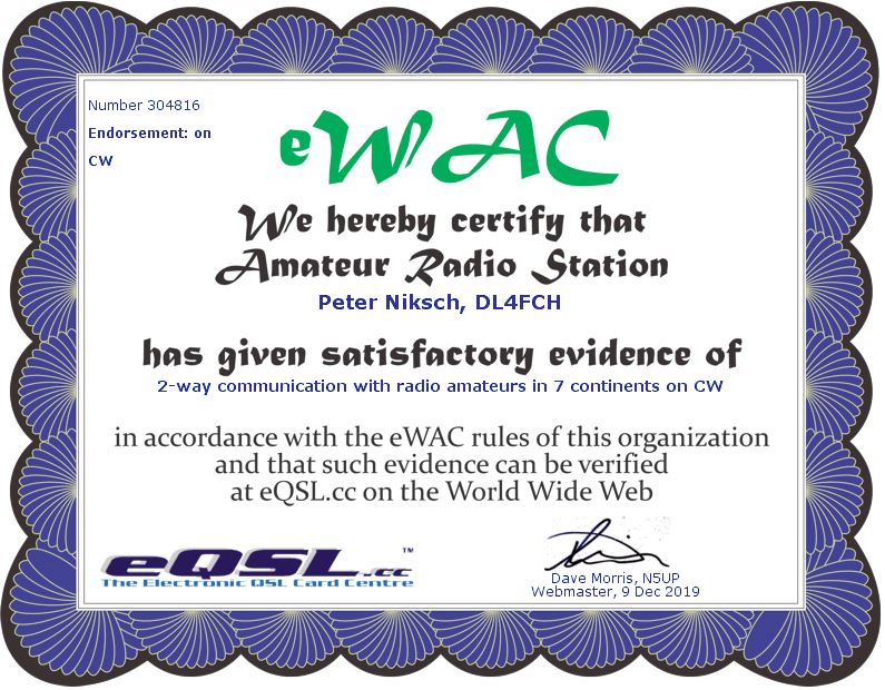 eWAC CW