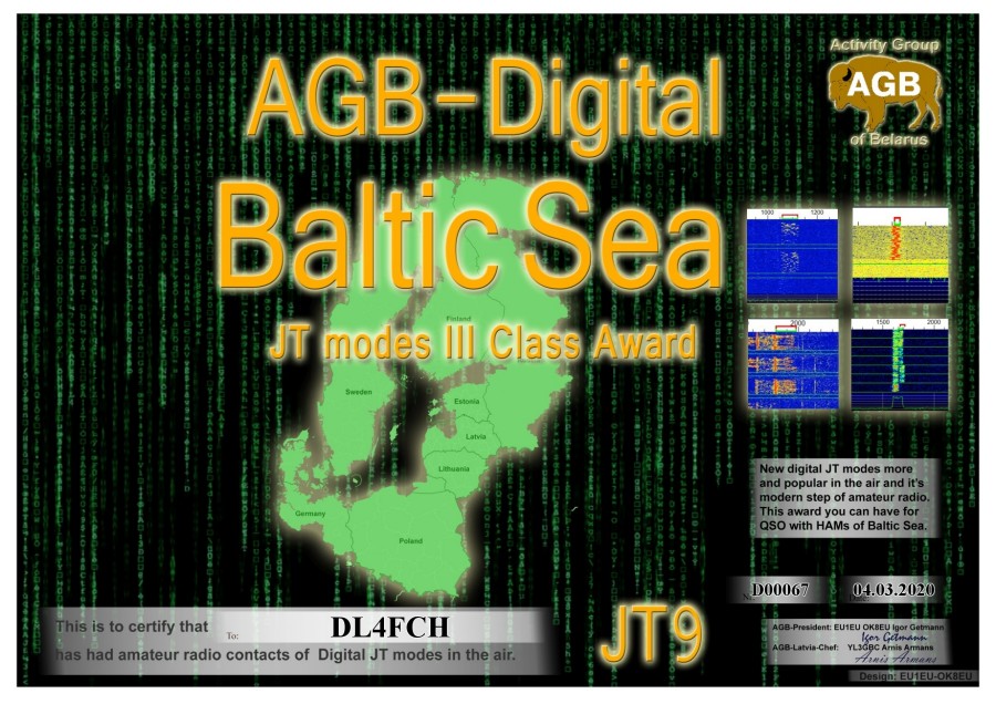 Baltic Sea JT9 Class III