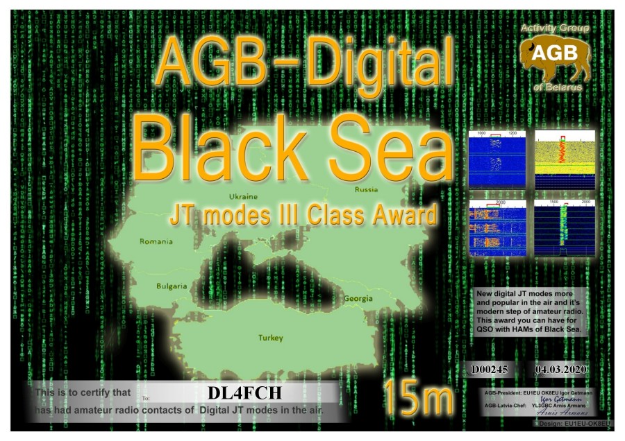 Black Sea 15m Class III