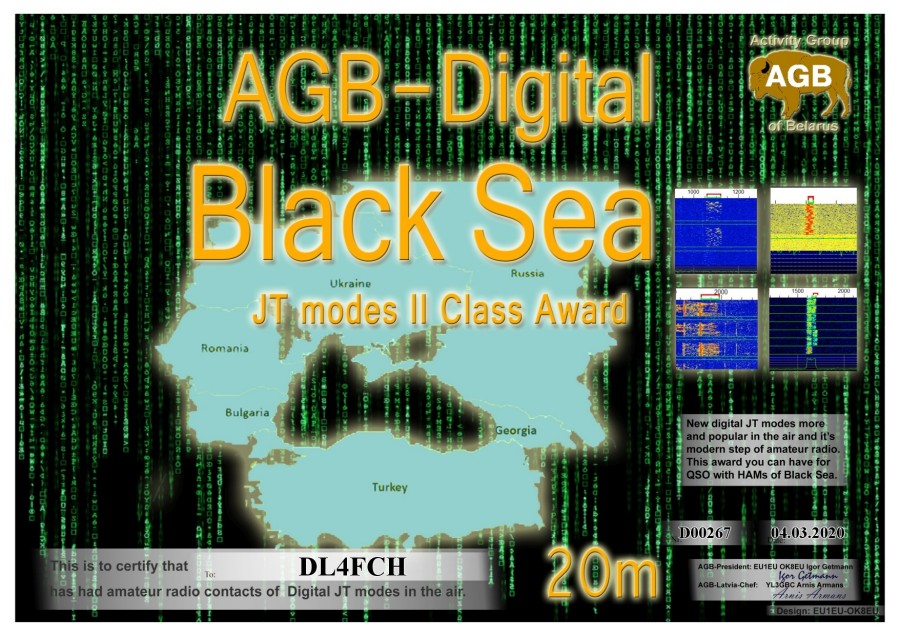 Black Sea 20m Class II