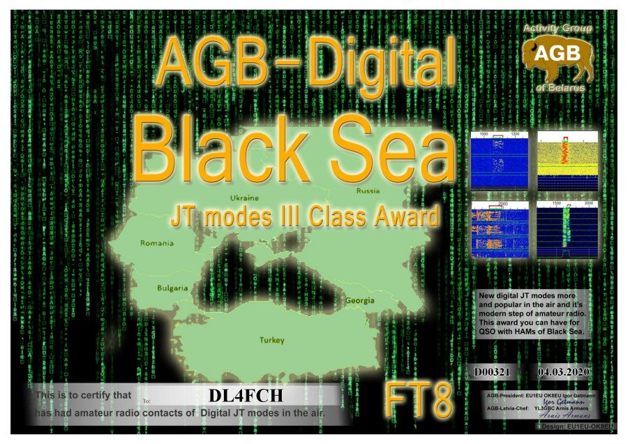 Black Sea FT8 Class III