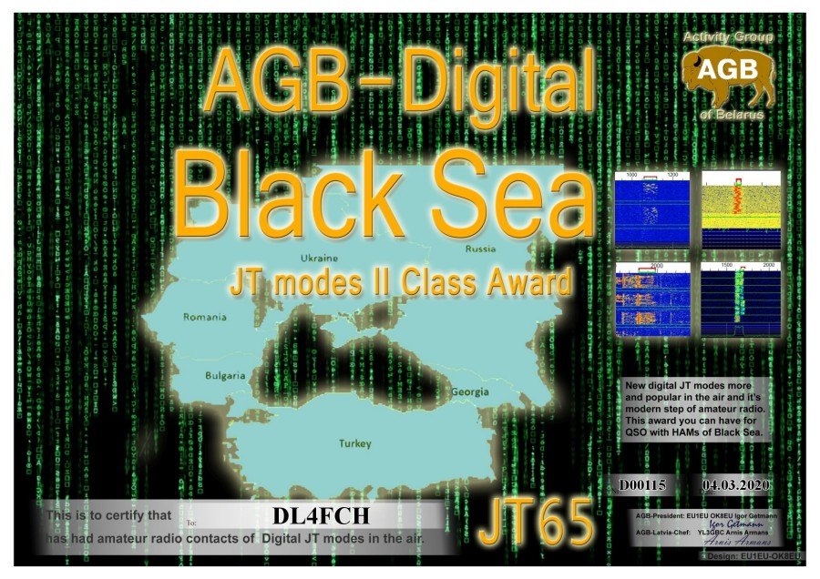 Black Sea JT65 Class II