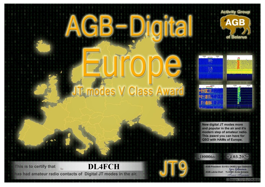 Europe JT9 Class V