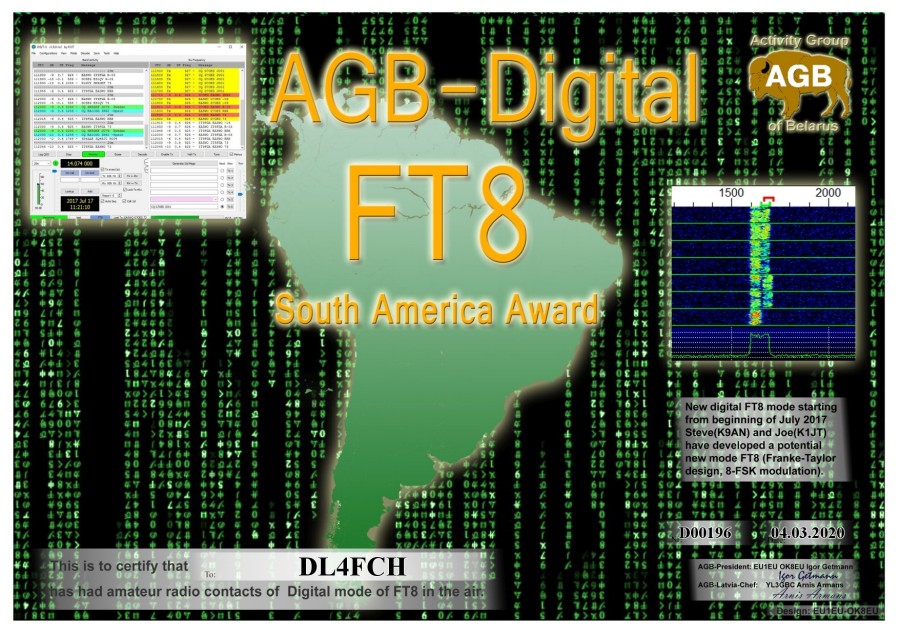 FT8-South America Basic