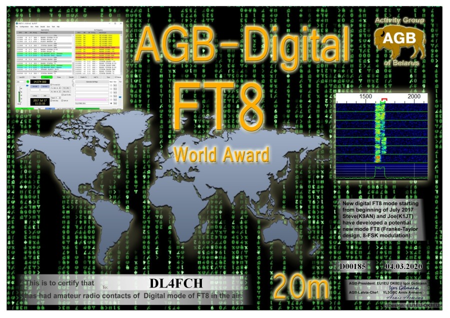 FT8-World 20m