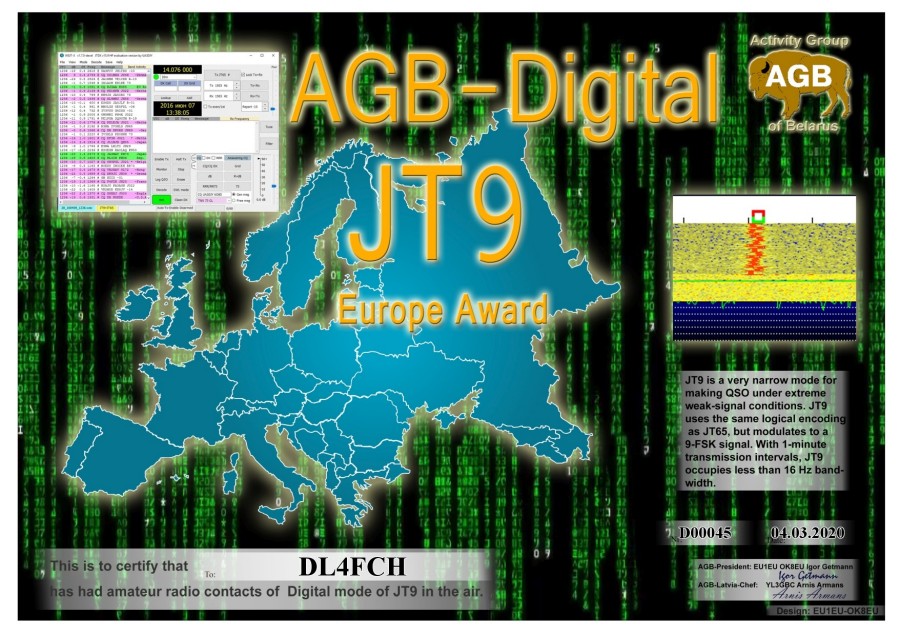 JT9-Europe Basic