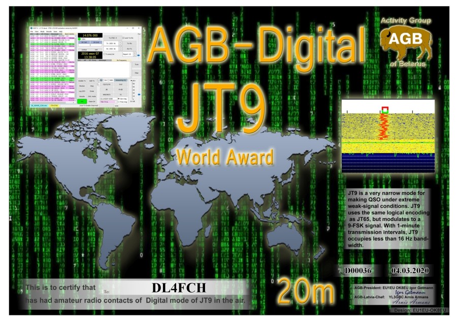 JT9-World 20m