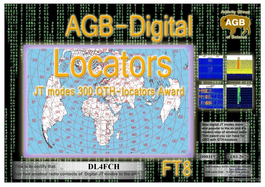 Locators FT8 300