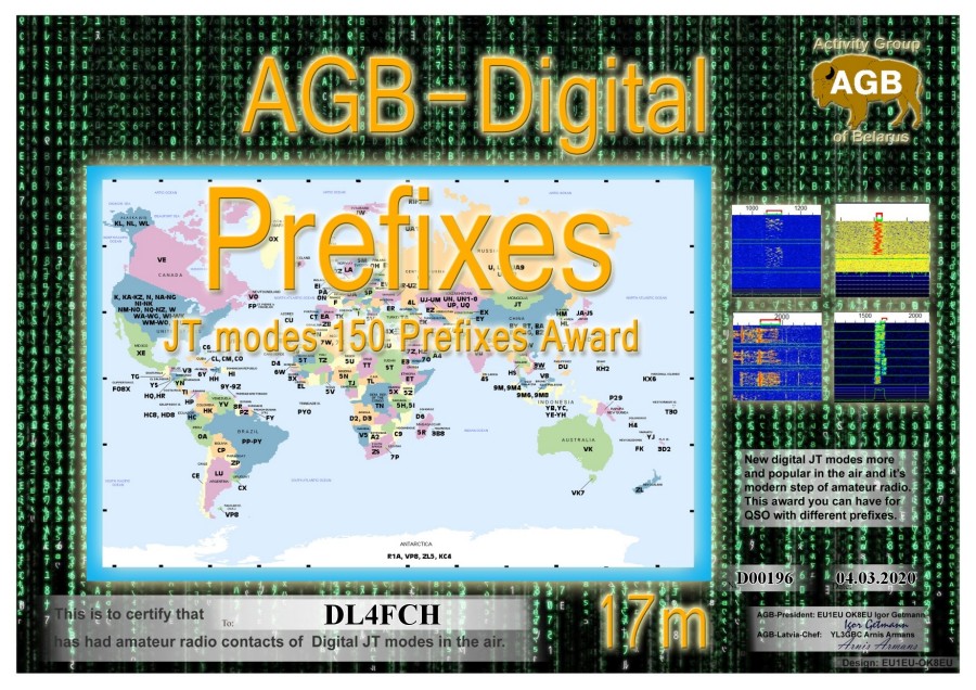 Prefixes 17m 150