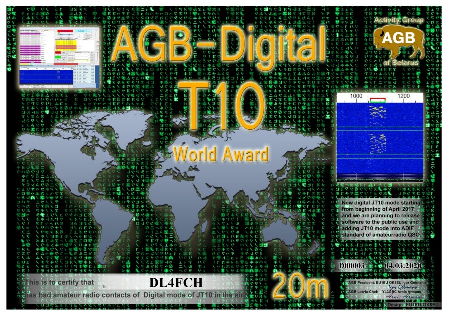 T10 World 20m
