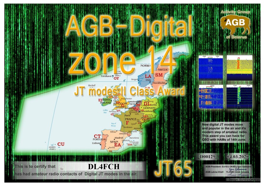 Zone14-JT65 Class II