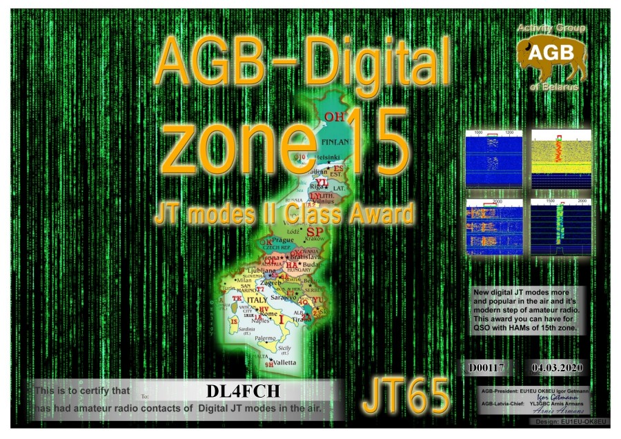 Zone15-JT65 Class II
