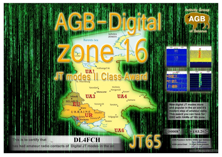 Zone16-JT65 Class II