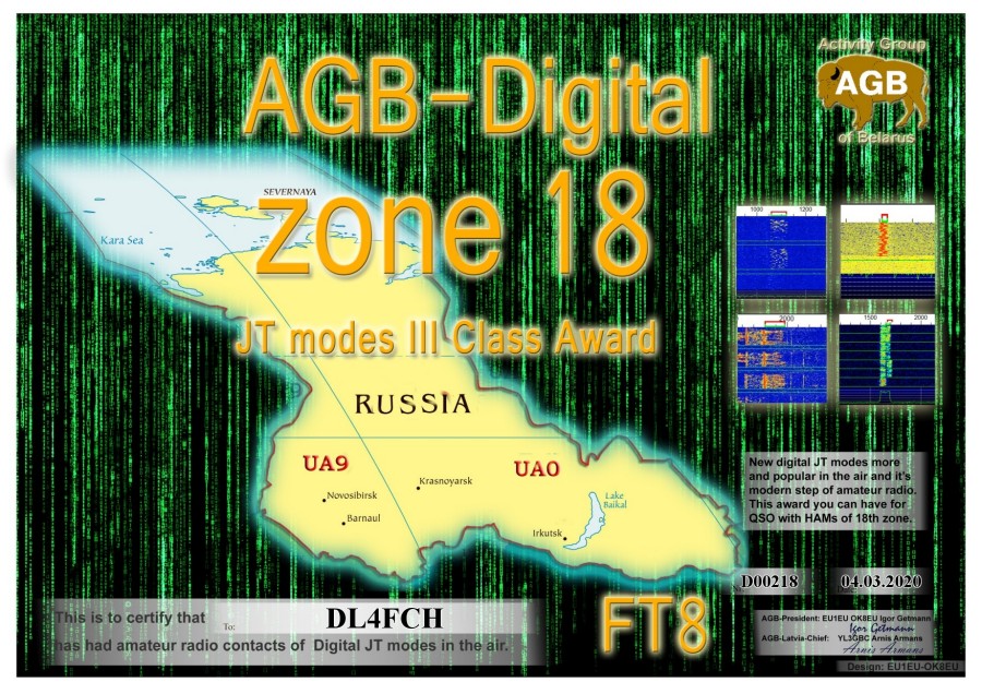 Zone18-FT8 Class III