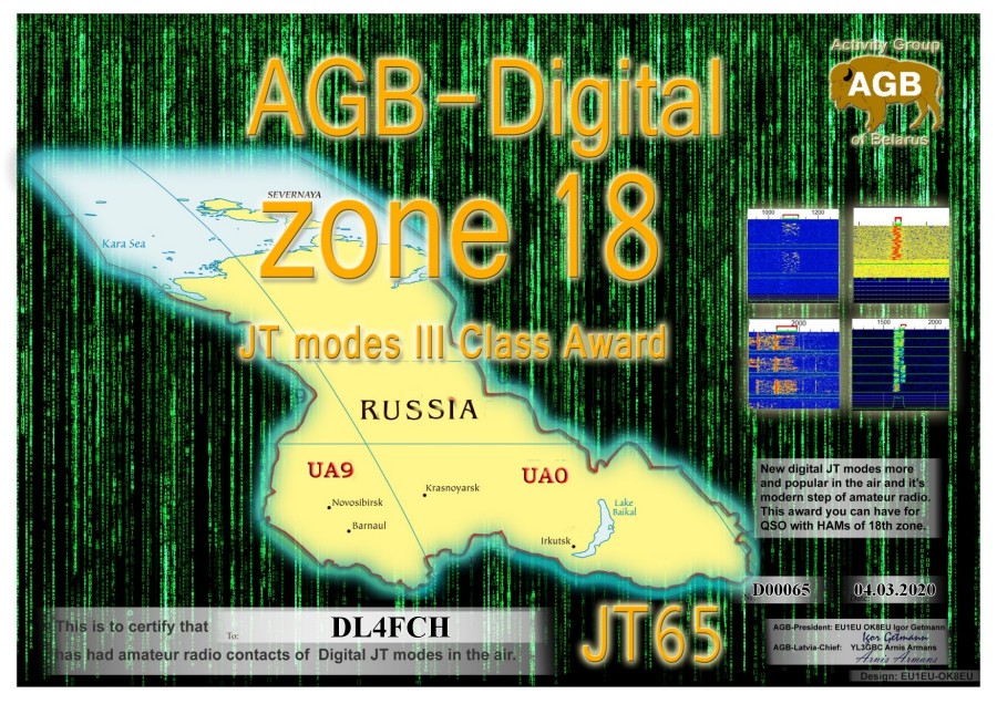 Zone18-JT65 Class III
