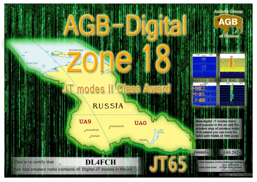 Zone18-JT65 Class II