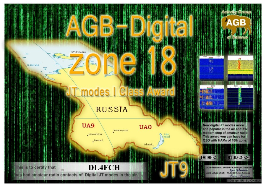 Zone18-JT9 Class I