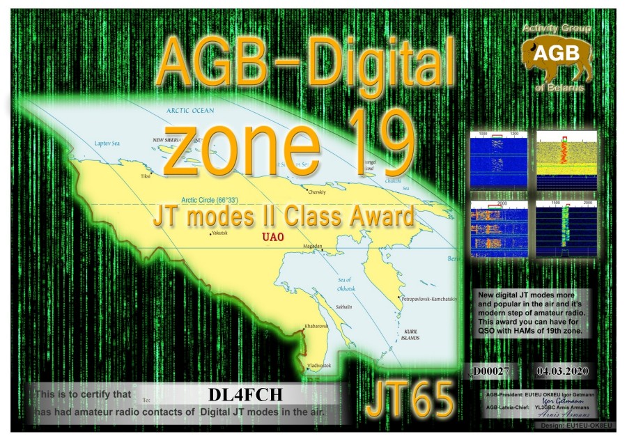 Zone19-JT65 Class II