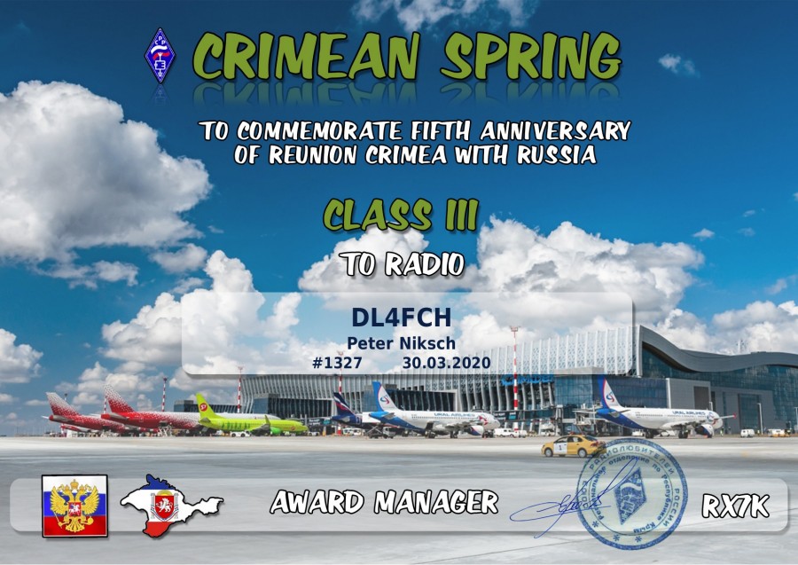 Crimean Spring 2019 - Class III