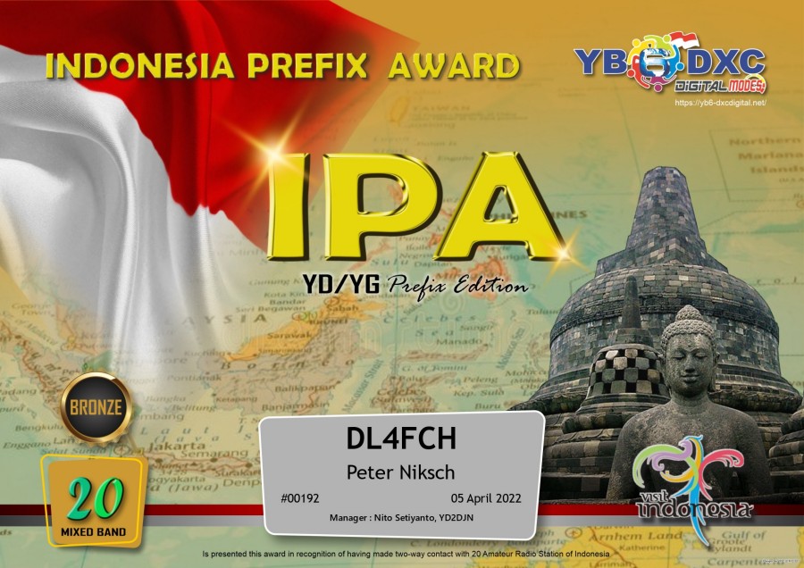 IPA YD/YG Bronze