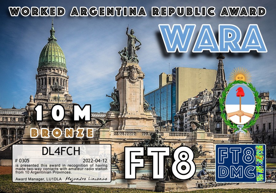 WARA 10m Bronze