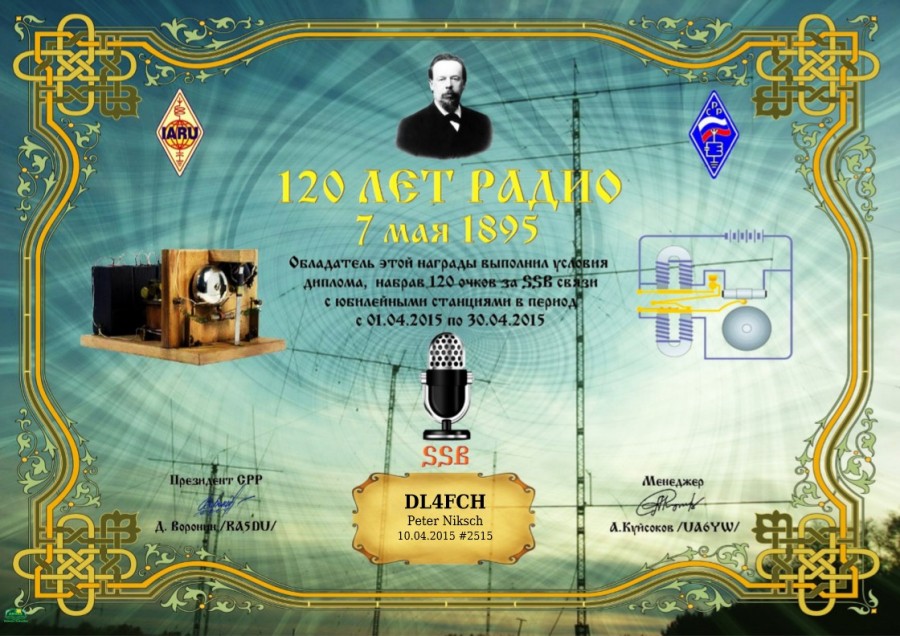 120 Years of Radio - SSB