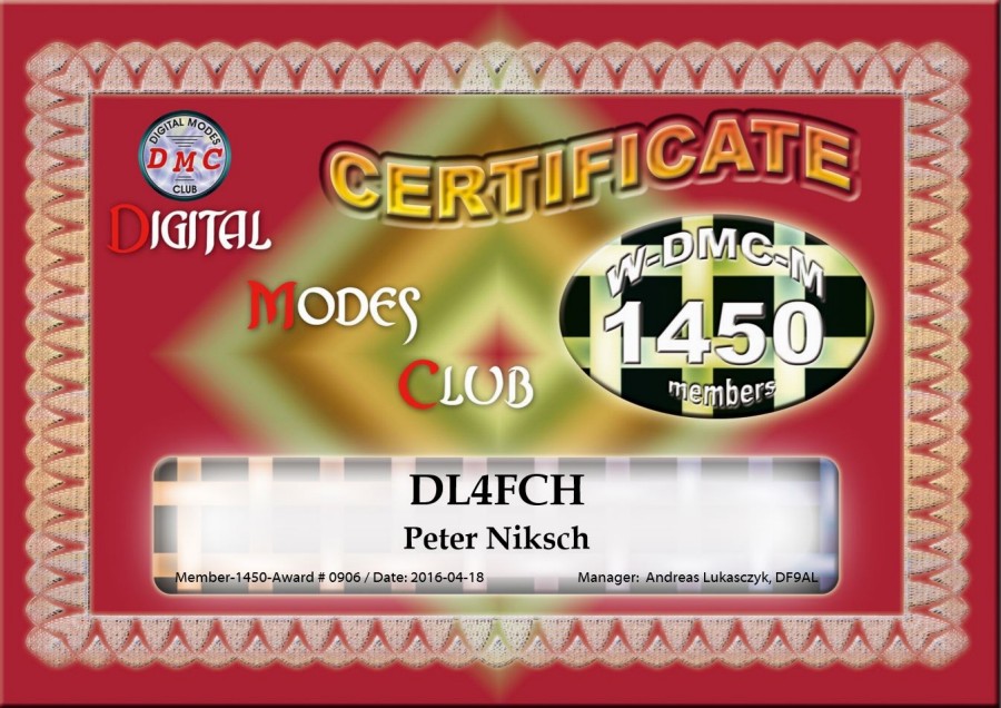 DMC Member 1450