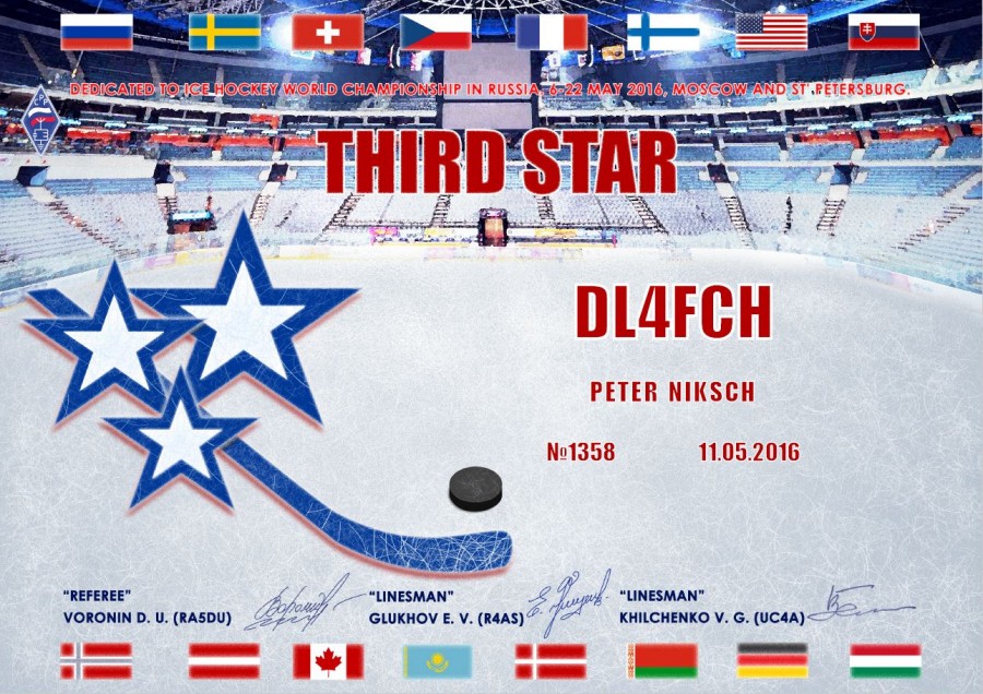 Ice Hockey World Championship 2016: Third Star