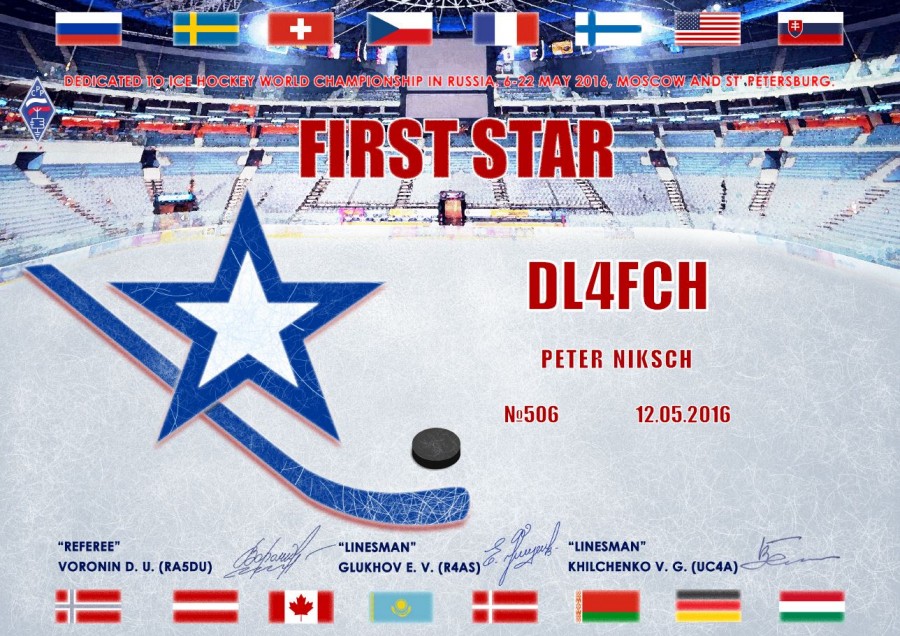 Ice Hockey World Championship 2016: First Star