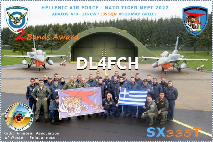 Hellenic Air Force - Nato Tiger Meet 2022 -  Bronze