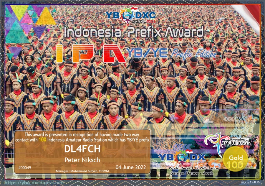 IPAYB/YE Gold 100