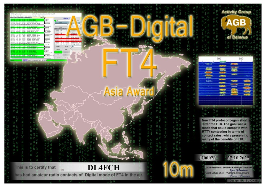 FT4-Asia 10m