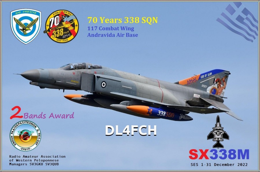 SX338M 70 Years 338 SQN - Bronze (2-Band)