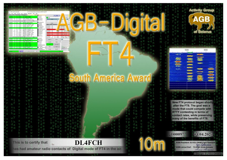 FT4-South America 10m