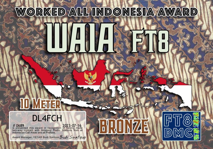 WAIA 10m Bronze
