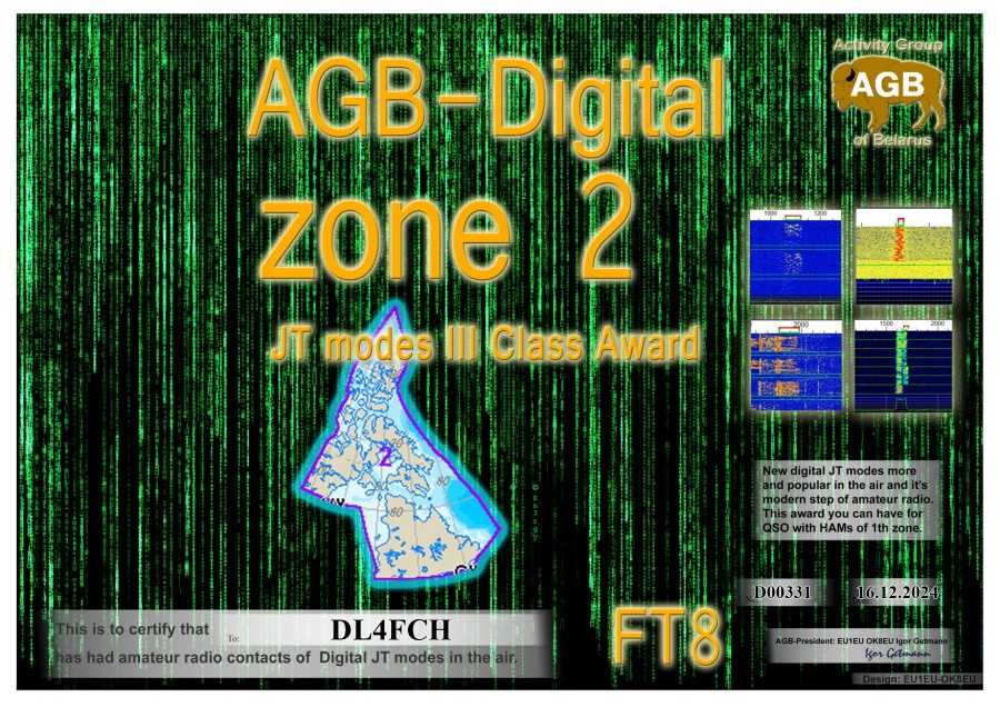 Zone 2 FT8 Class III