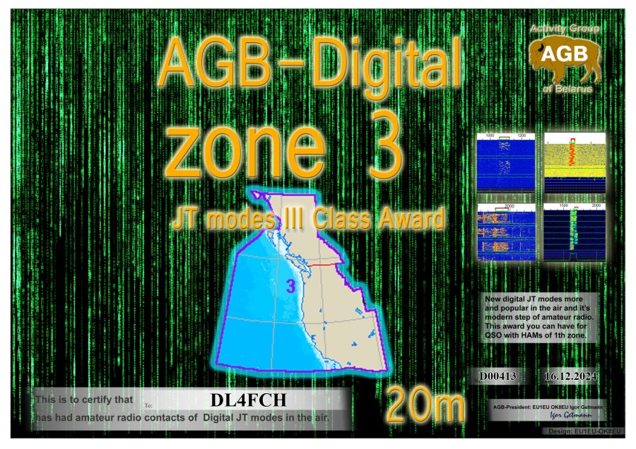 Zone 3 20m Class III