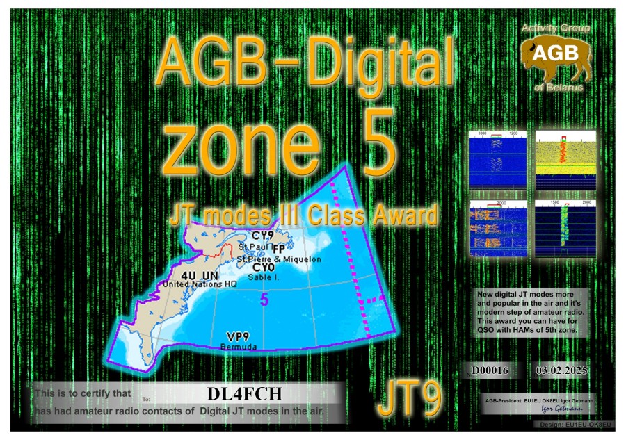 Zone 05 JT9 Class III