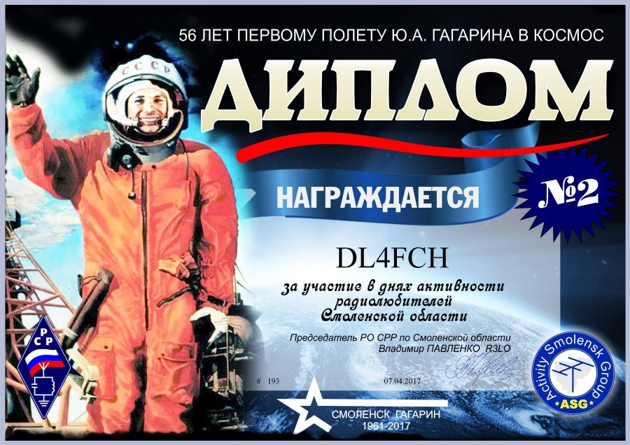 56 Years - First Manned Space Flight  - Yuri Gagarin