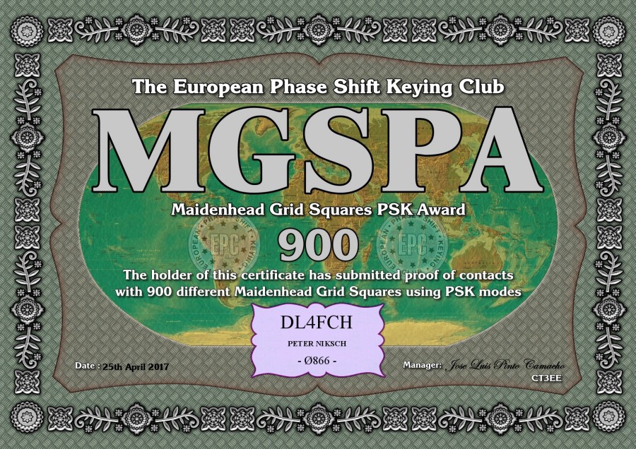 MGSPA 900
