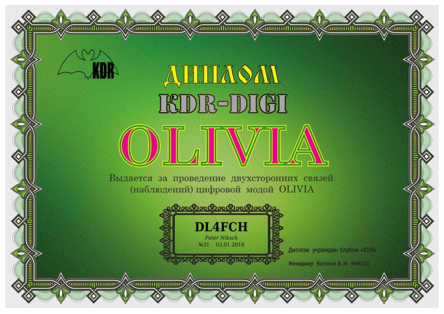 KDR-Digi OLIVIA