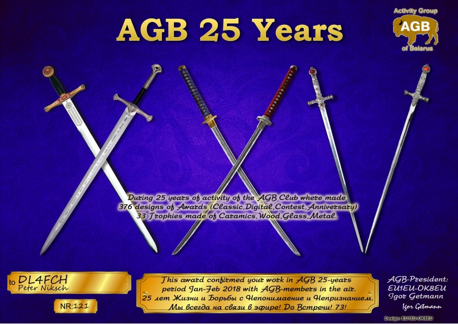 AGB 25 Years - III