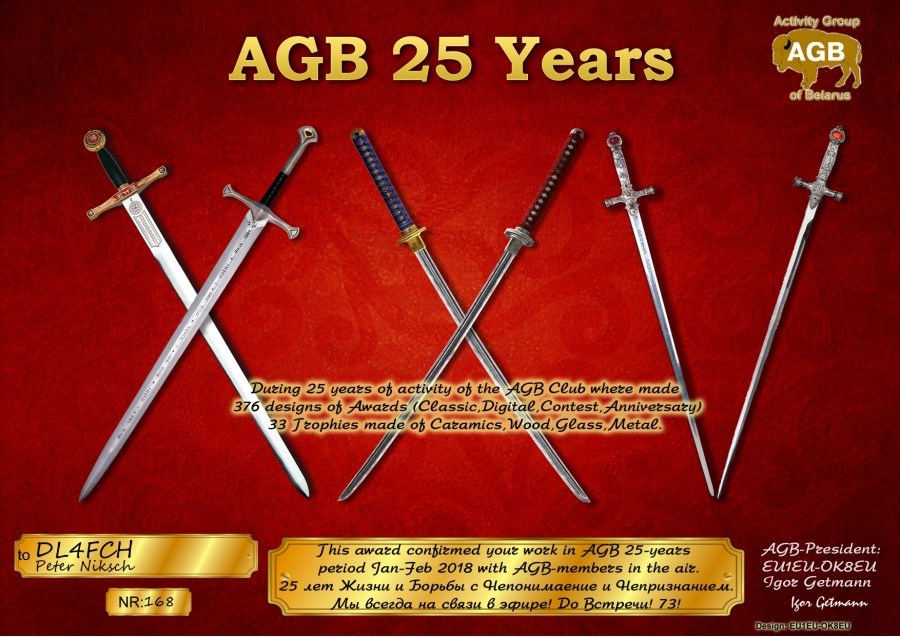 AGB 25 Years - I