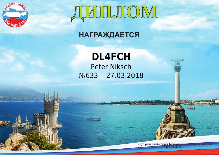 KRBIAK: Crimea with Russia