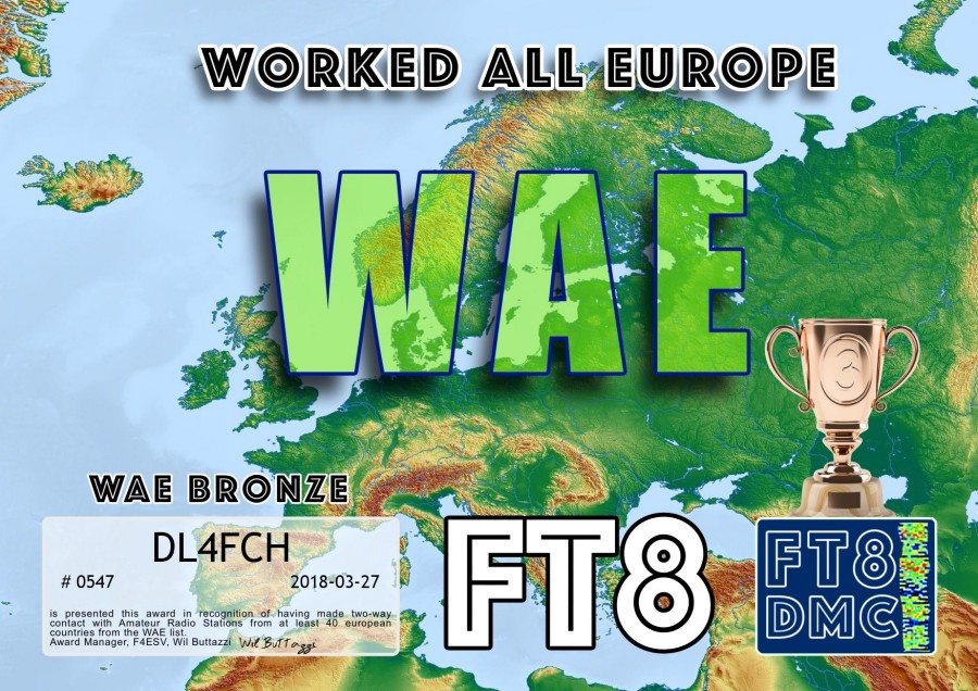 WAE FT8 - Bronze