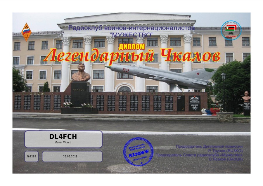 Legendary Chkalov